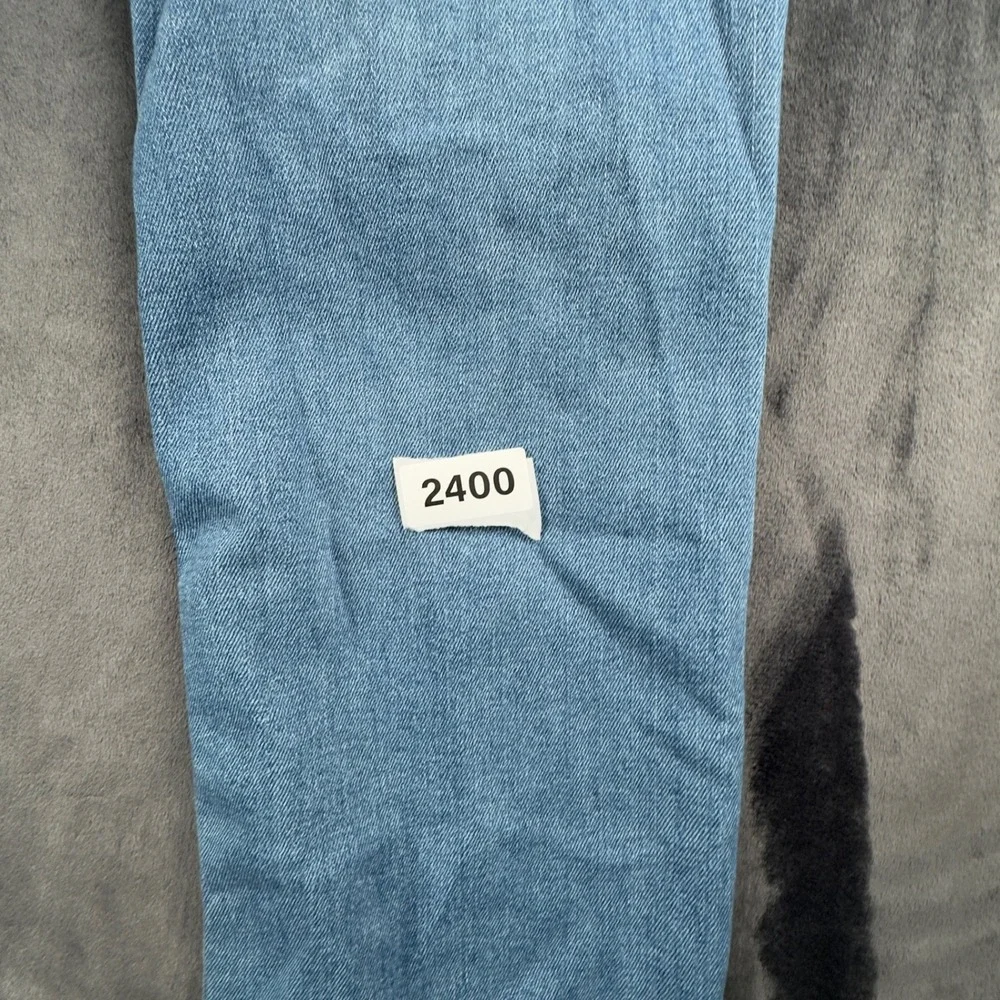 Levi's 511 Slim Fit Jeans Mens 33x32 Light Wash Blue Denim Stretch WaterLess